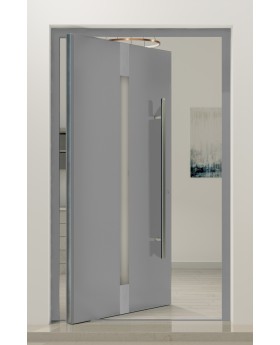 PIVOT AP11 – maßgefertigte Aluminium-Drehtür