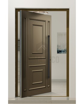 PIVOT CL17 - aluminium draaideur in traditionele stijl