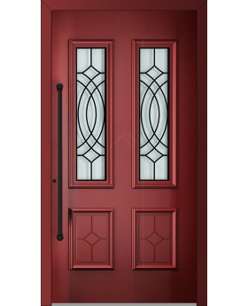 LIM CL18 – Haustür im traditionellen Stil mit Glas
