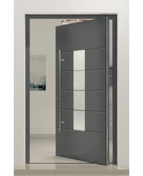 PIVOT AP06 – Hochleistungs-Eingangstür aus Aluminium mit Drehgelenk