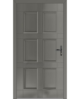 LIM CL01 - Aluminium-Haustür im traditionellen Stil
