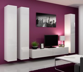 Seattle 7 - Wohnwand sonoma eiche