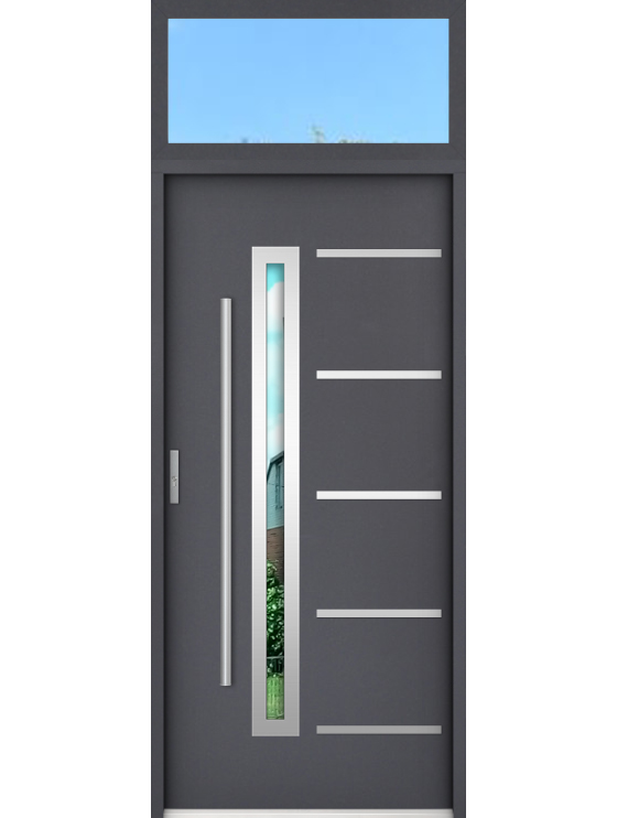 kundenspezifische Konfiguration - STA Tür mit Oberlicht (Ansicht von außen)